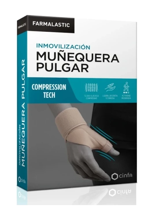 Muñequera Pulgar Compression Tech Talla-1