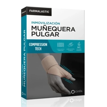 Muñequera Pulgar Compression Tech Talla-1