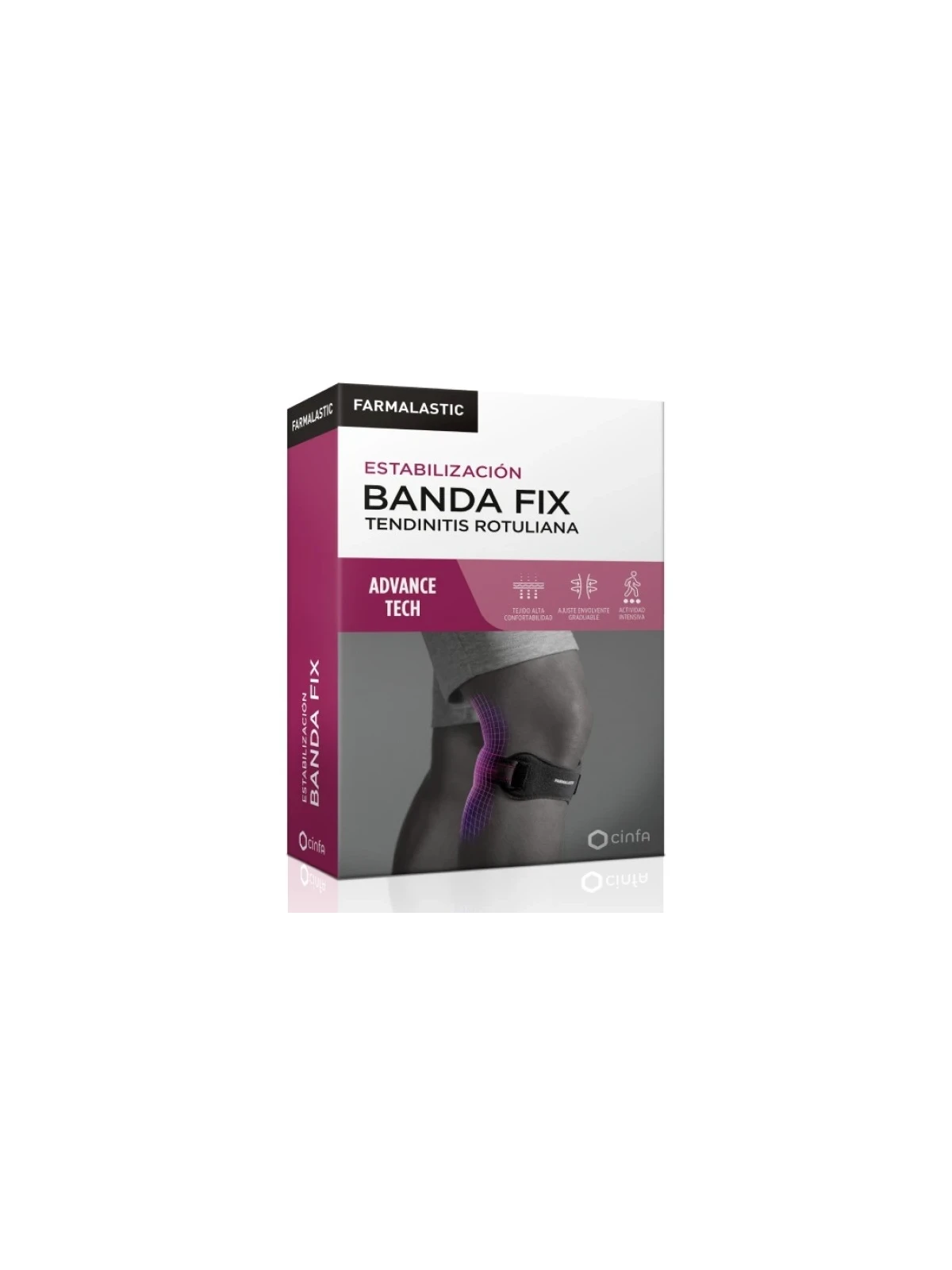 Banda Fix Tendinitis Rotuliana Advance Tech