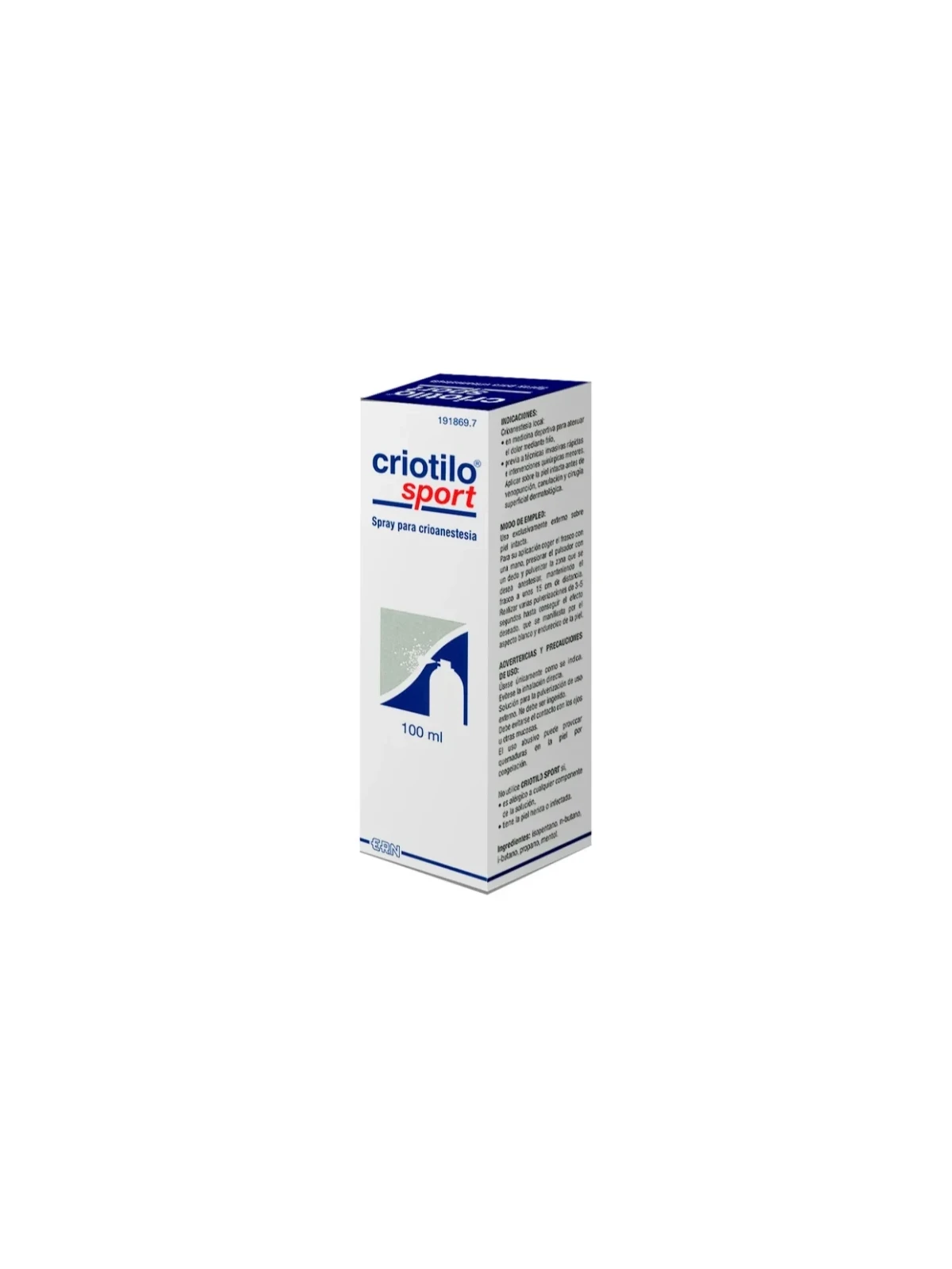 Criolito Sport Spray