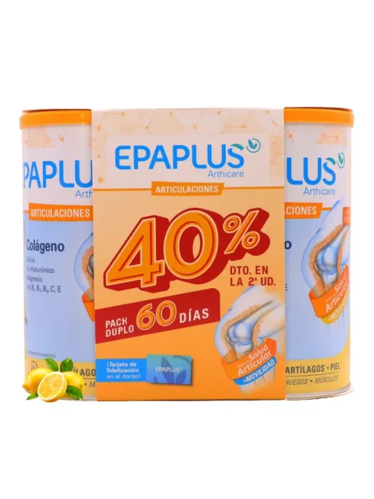 Epaplus Arthicare Articulaciones Limón Pack Duplo 60 días | FarmaRoma