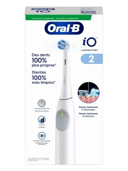 Oral-B iO Laboratory 2 Blanco Cepillo Eléctrico | FarmaRoma
