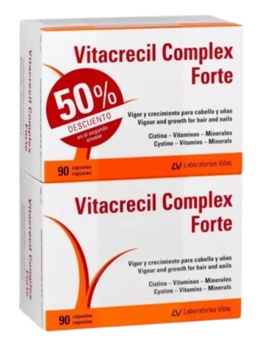 Vitacrecil Complex Forte 180 cápsulas
