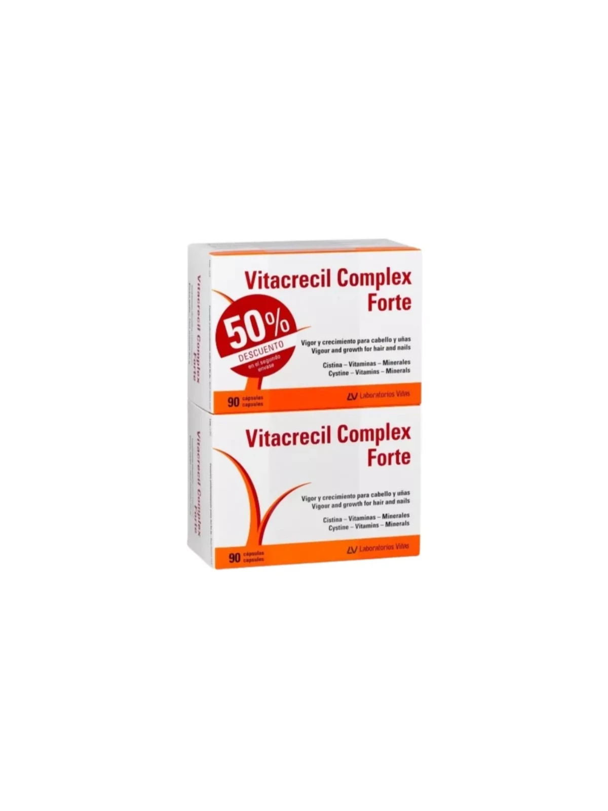 Vitacrecil Complex Forte 180 cápsulas
