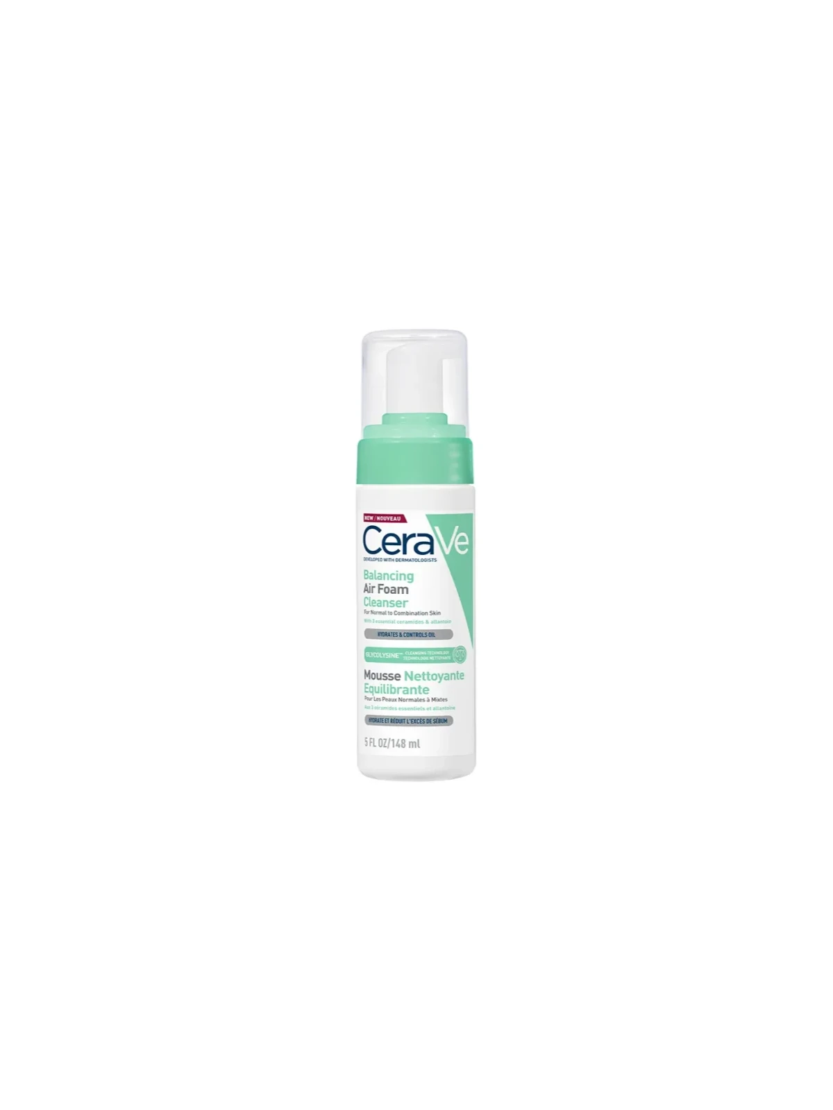 CeraVe Limpiador Air Foam Reequilibrante | FarmaRoma