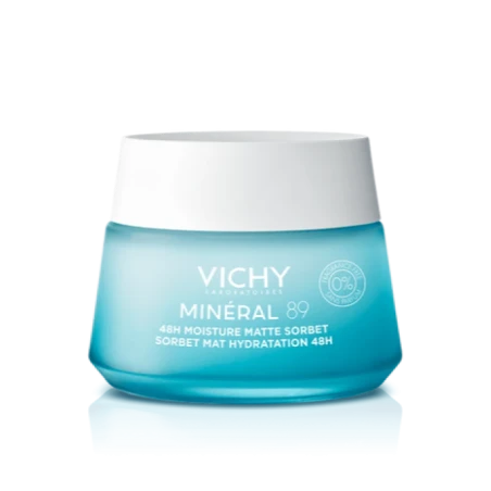 Minéral 89 Gel Sorbete Mate Hidratante 48H
