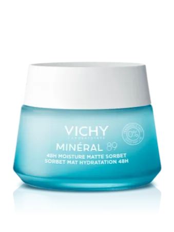 Minéral 89 Gel Sorbete Mate Hidratante 48H