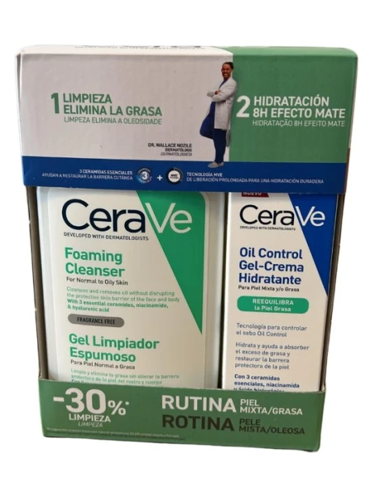 CeraVe Rutina Piel Mixta/Grasa Pack