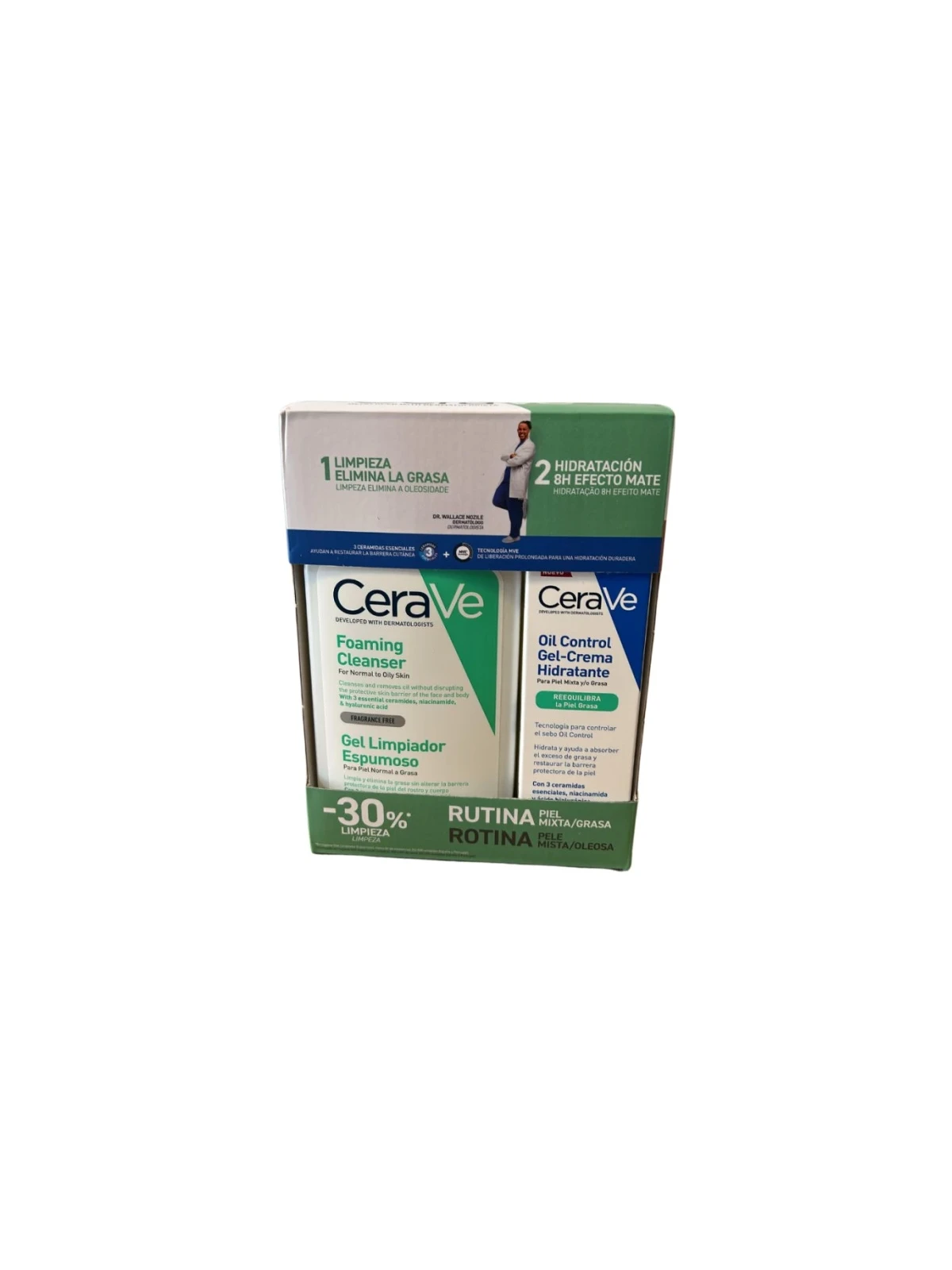 CeraVe Rutina Piel Mixta/Grasa Pack