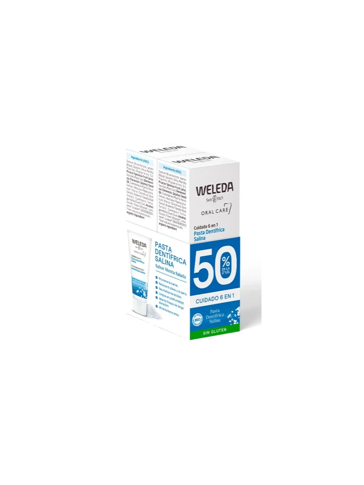 Weleda Pasta Dentífrica Salina Duplo
