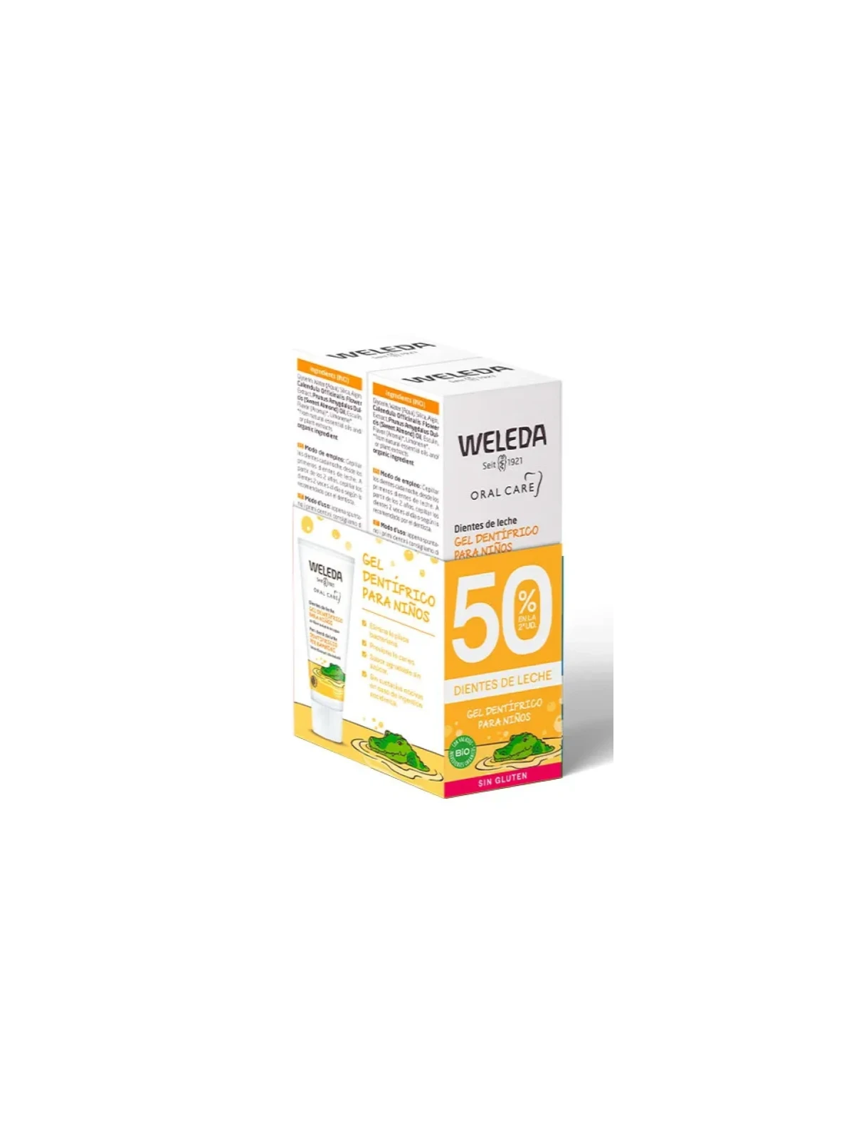Weleda Gel Dentífrico para Niños Duplo | FarmaRoma