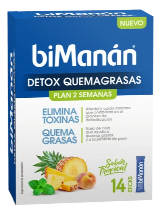 biManán Detox Quemagrasas