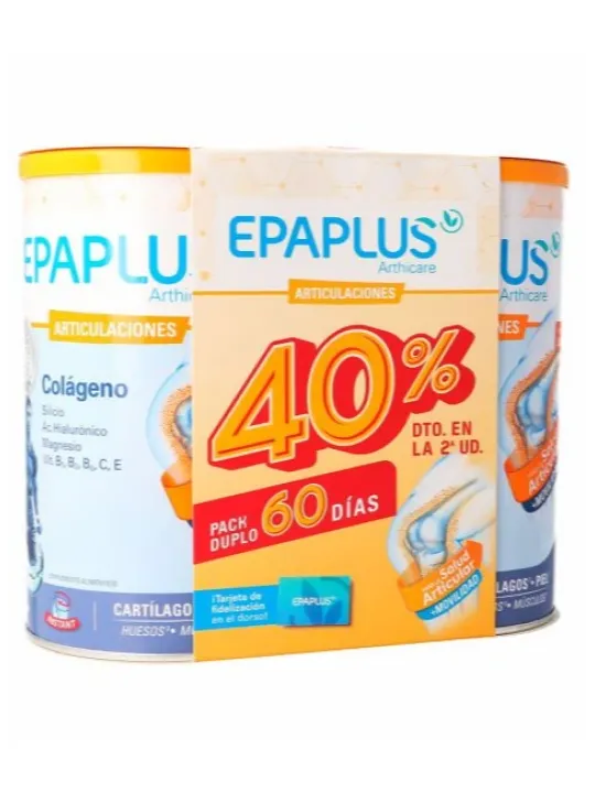Epaplus Arthicare Articulaciones Neutro Pack Duplo 60 días