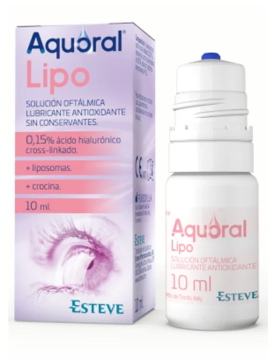 Aquoral Lipo Solución Oftálmica | FarmaRoma