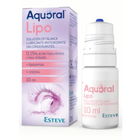 Aquoral Lipo Solución Oftálmica | FarmaRoma