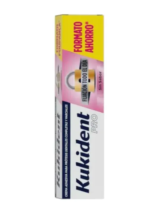Kukident PRO Fijación Todo el Día Sin Sabor 70 gr | FarmaRoma