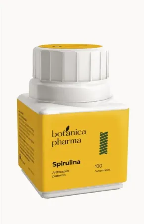 Spirulina 400mg 100 comprimidos