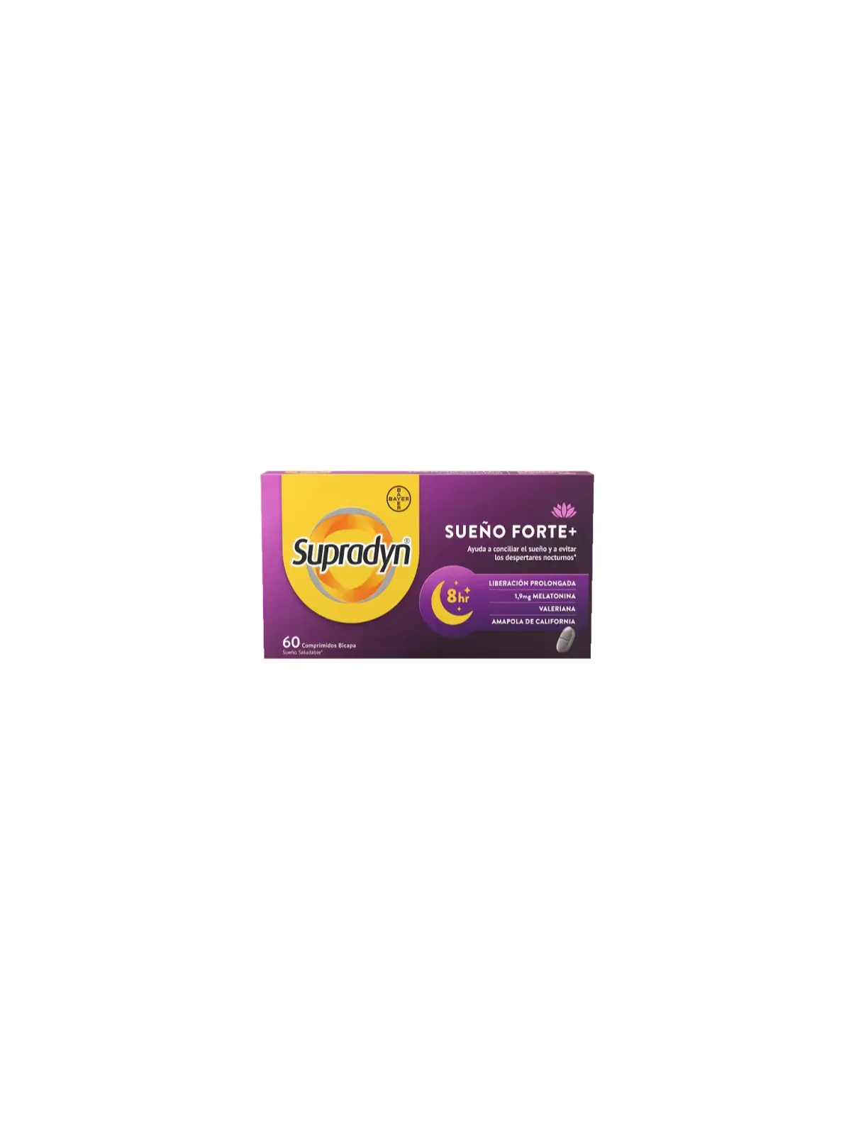 Supradyn Sueño Forte+ 60 comprimidos | FarmaRoma
