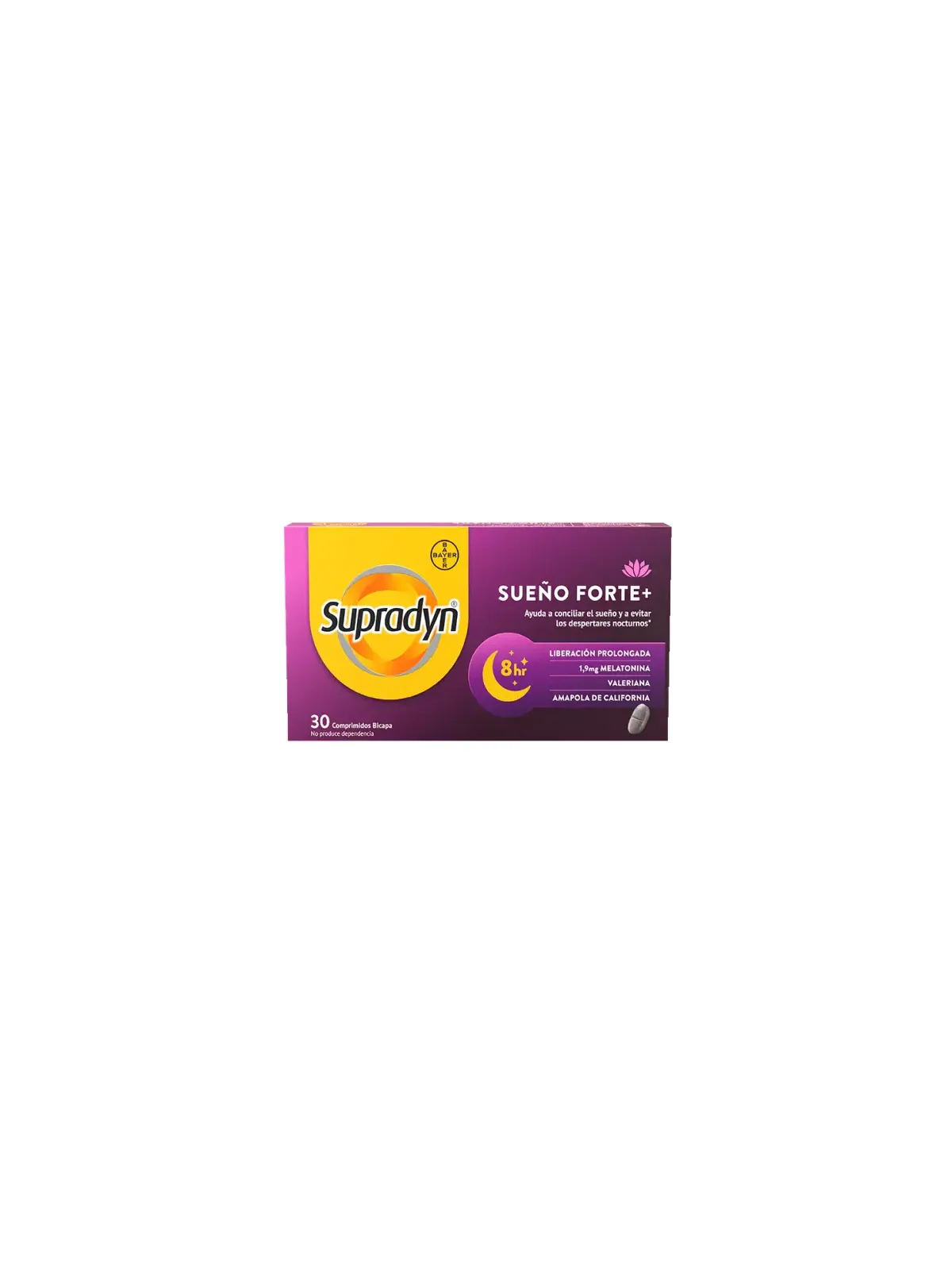 Supradyn Sueño Forte+ 30 comprimidos | FarmaRoma
