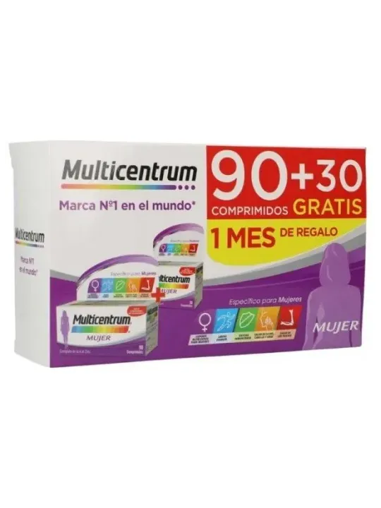 Multicentrum Mujer 90+30 comprimidos