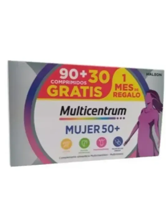 Multicentrum Mujer 50+ 90*30 comprimidos