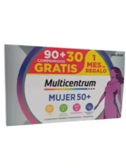 Multicentrum Mujer 50+ 90+30 comprimidos