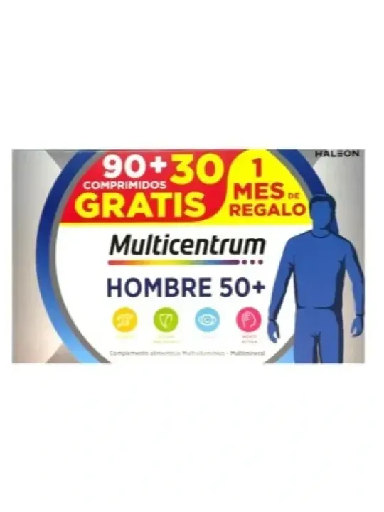 Multicentrum Hombre 50+ 90+30 comprimidos