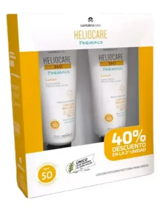 Heliocare 360o Pediatrics Lotion Spf50 Duplo