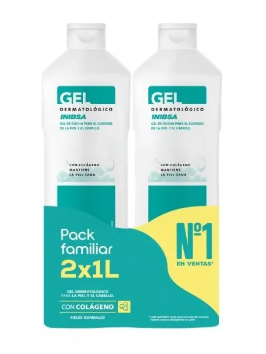 Inibsa Gel Dermatológico Pack 2x1L