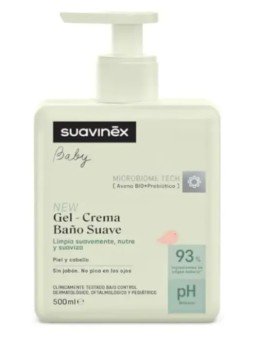 Suavinex Baby Gel-Crema Baño Suave 500 ml