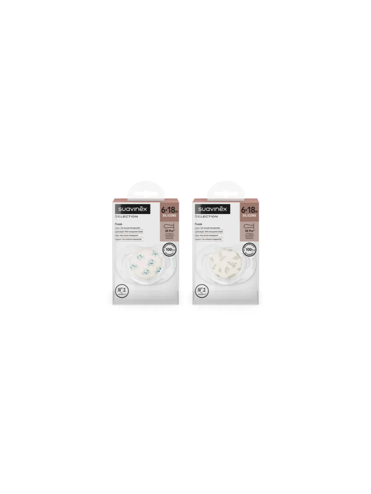 Chupete Selection Silicona SX-Pro 6-18m