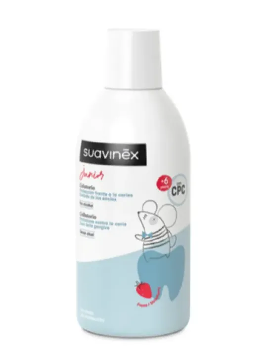 Suavinex Junior Colutorio Sabor Fresa 500 ml