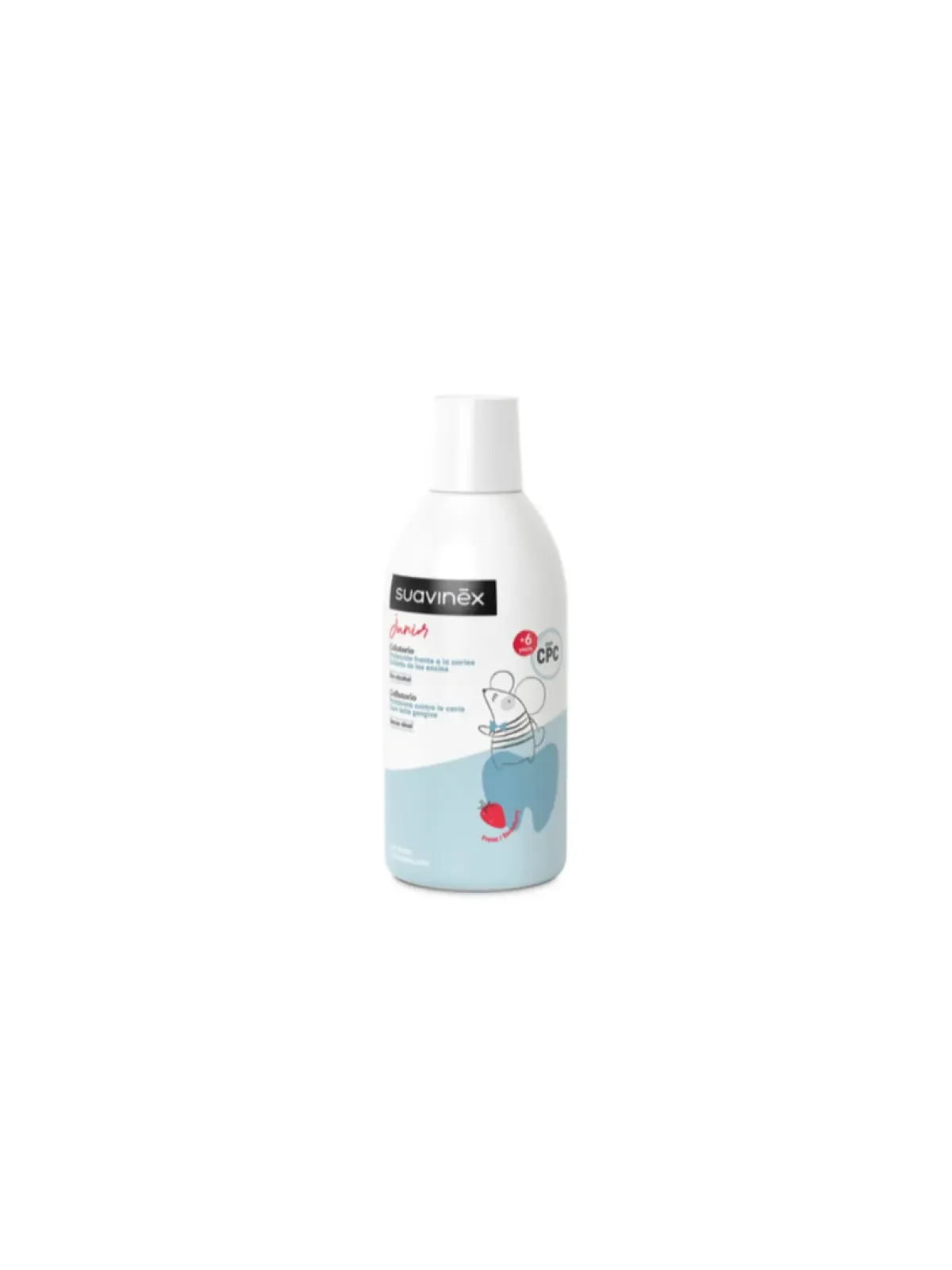 Suavinex Junior Colutorio Sabor Fresa 500 ml