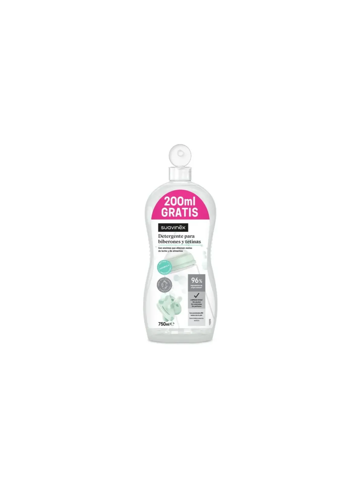 Detergente para Biberones y Tetinas 750 ml | FarmaRoma