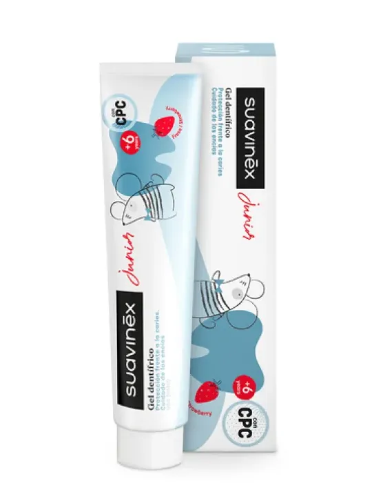 Junior Gel Dentífrico Sabor Fresa 75 ml