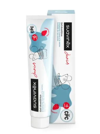 Junior Gel Dentífrico Sabor Fresa 75 ml