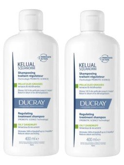 Kelual Squanorm Champú Caspa Grasa 400 ml Duplo