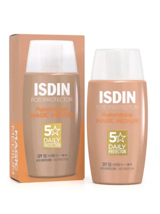 Isdin Fotoprotector FusionWater Color Medium Spf50
