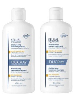 Kelual Squanorm Champú Caspa Seca 400 ml Duplo