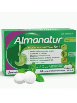 Almanatur Comprimidos Masticables Sabor Menta | FarmaRoma