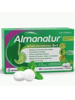 Almanatur Comprimidos Masticables Sabor Menta