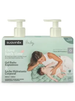 Suavinex Pack Gel Baño Espumoso y Leche Hidratante