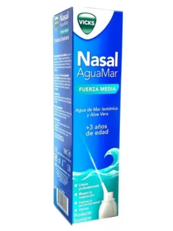 Nasal AguaMar Fuerza  Media | FarmaRoma