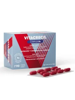 Vitacrecil Complex Fe  90 cápsulas | FarmaRoma