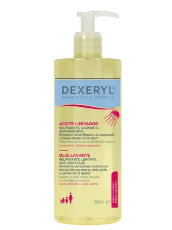 Dexeryl Aceite Limpiador  500 ml | FarmaRoma