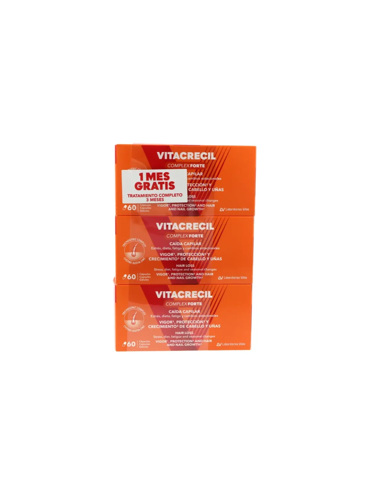 Vitacrecil Complex Forte 180 cápsulas