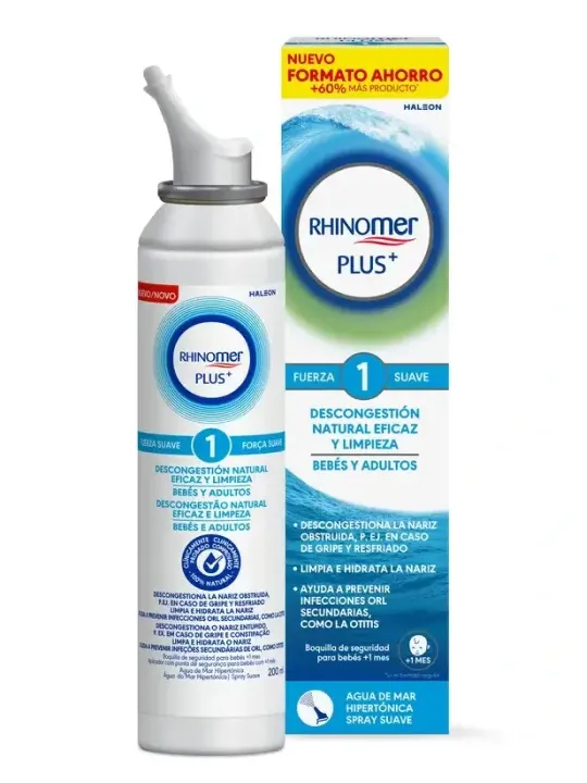Rhinomer Plus Fuerza 1 Suave	200 ml