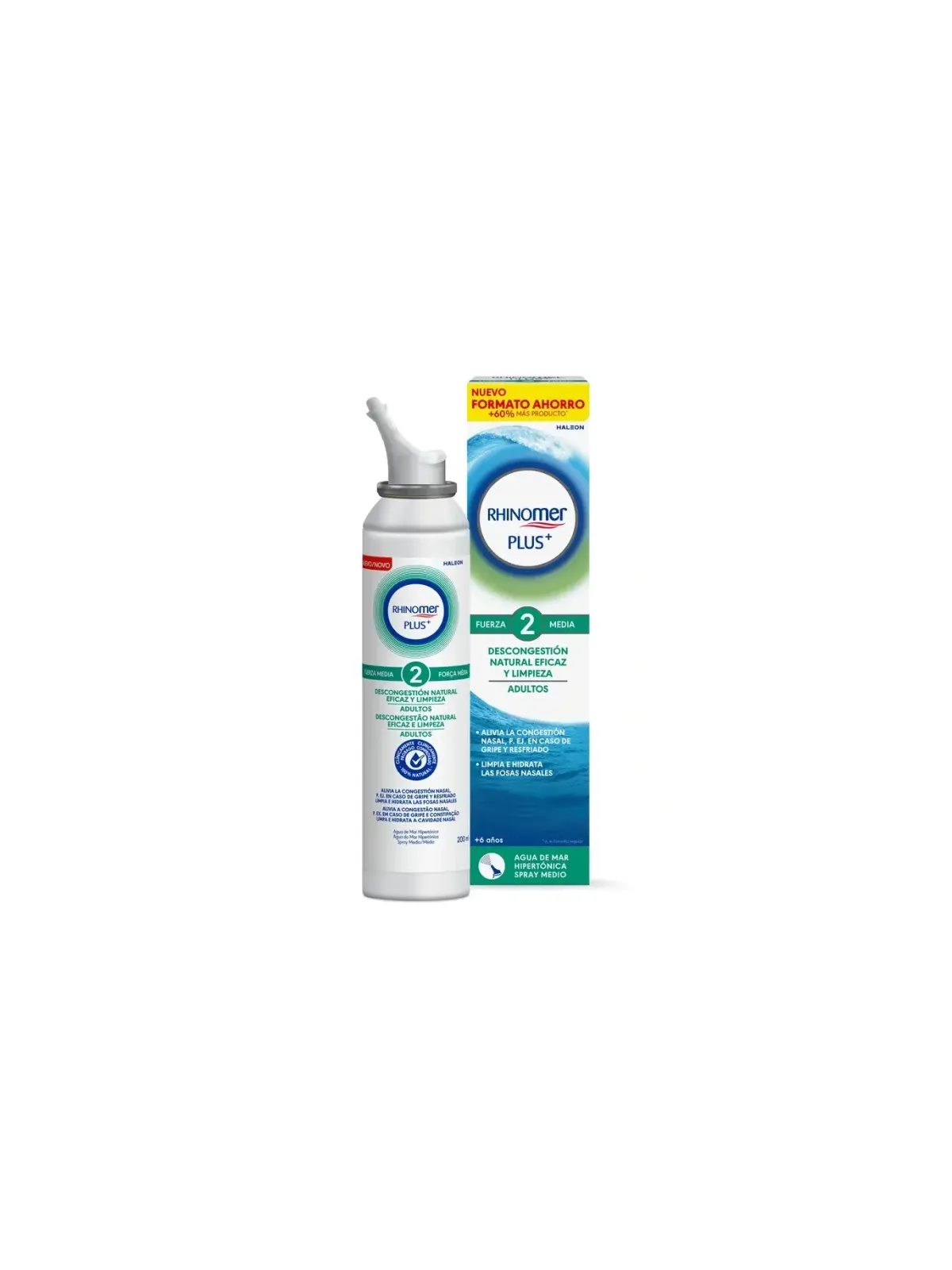 Rhinomer Plus Fuerza 2 Media 200 ml