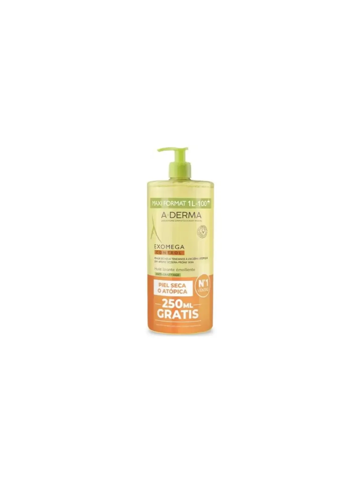Exomega Control Aceite de Ducha Emoliente 1000 ml