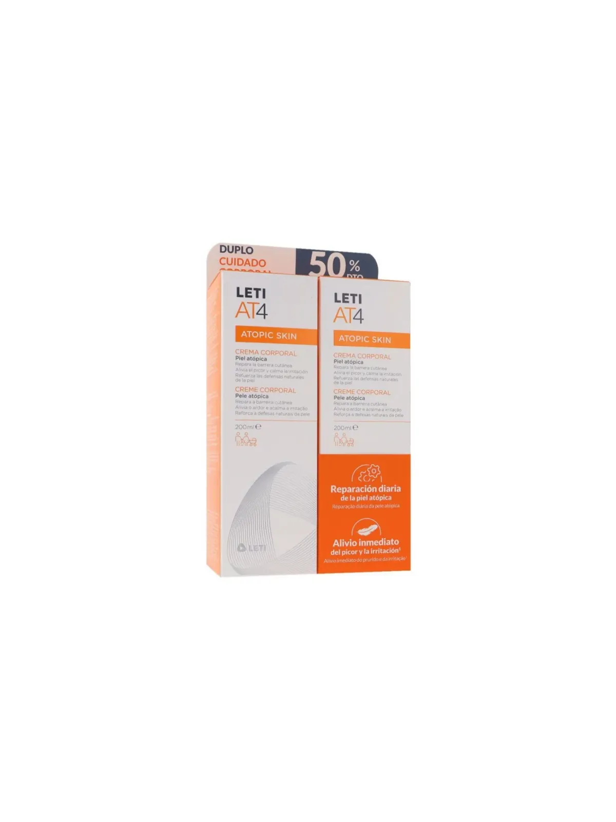 Leti AT4 Crema Corporal 200 ml Duplo